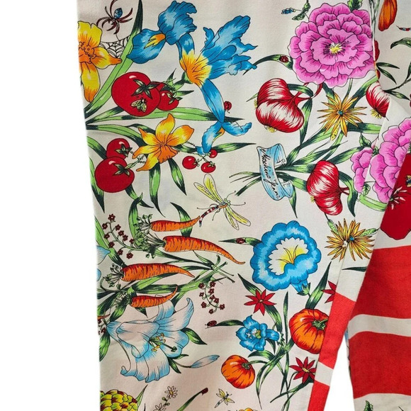 Moschino Jeans Vintage Floral Allover Print Size 27 Y2K Cotton - Picture 4 of 10